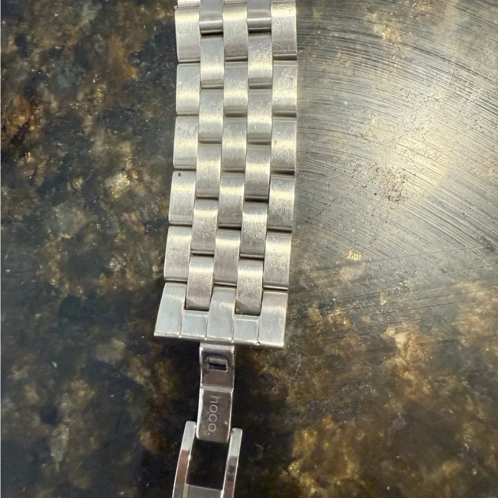 Brushed Metal Stainless Steel Watch Strap Business Wristbands 18 20 22 24 26mm